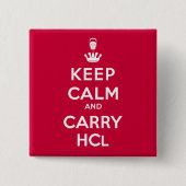 Behalt Calm und Carry HCl Button (Vorderseite)