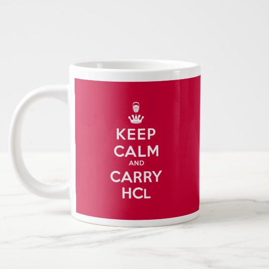 Behalt Calm und Carry HCl Jumbo Tasse (Links)