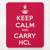 Behalt Calm und Carry HCl Mousepad (Vorne)