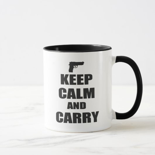 Behalt Calm und Carry Tasse (Rechts)