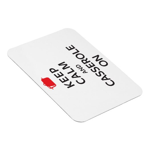 Behalt Calm und Casserole on Magnet (Rechte Seite)