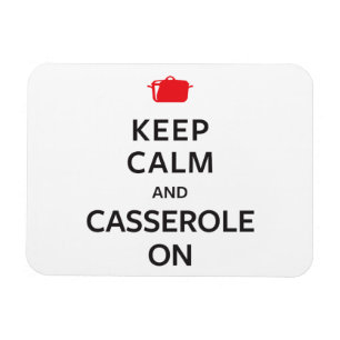 Behalt Calm und Casserole on Magnet
