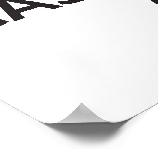 Behalt Calm und Casserole on Poster (Ecke)