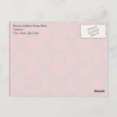 Behalt Calm und Cuddle Postkarte (Rückseite)