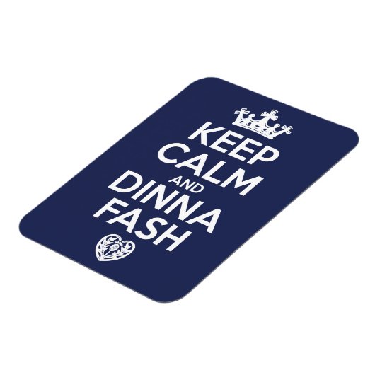 Behalt Calm und Dinna Fash Magnet (Linke Seite)