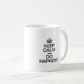 BEHALT CALM UND DOO HAPKIDO KAFFEETASSE (VorderseiteRechts)