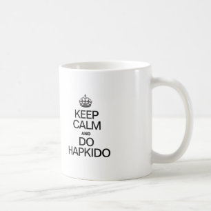 BEHALT CALM UND DOO HAPKIDO KAFFEETASSE