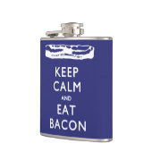 BEHALT CALM UND EAT BACON FLACHMANN (Links)