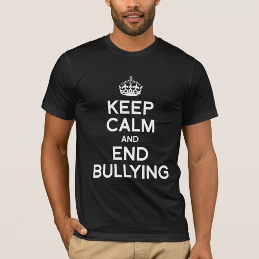 BEHALT CALM UND ENDGÜLTIG T-Shirt (Vorderseite)