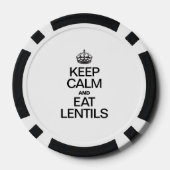 BEHALT CALM UND ESSE LENTIS POKERCHIPS (Rückseite)