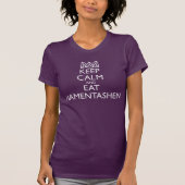 BEHALT CALM UND ESSEN HAMENTASHEN T-Shirt (Vorderseite)
