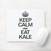 BEHALT CALM UND ESSEN KALE MOUSEPAD (Mit Mouse)