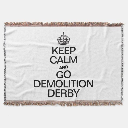 BEHALT CALM UND GO DEMOLIERUNG DERBY DECKE (Vorderseite)