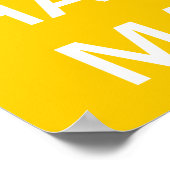 Behalt Calm und Hakuna Matata Poster (Ecke)