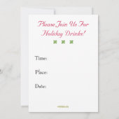 BEHALT CALM und hol deinen EGGNOG auf Einladung (r (Rückseite)