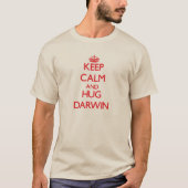 Behalt Calm und HUG Darwin T-Shirt (Vorderseite)