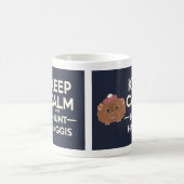 Behalt Calm und Hunt Haggis Scottish Kaffeetasse (Mittel)