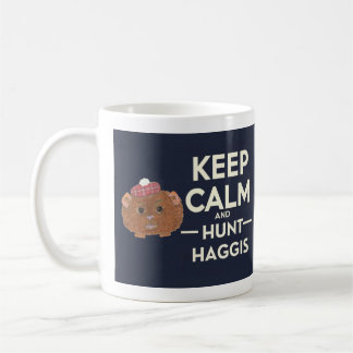 Behalt Calm und Hunt Haggis Scottish Kaffeetasse