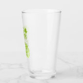 Behalt Calm und Irish On Fun St. Patrick's Day Glas (Links)
