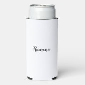 Behalt Calm und Kayak mit mir Selters Dosenkühler (Seltzer Rückseite)