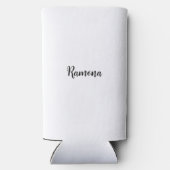 Behalt Calm und Kayak mit mir Selters Dosenkühler (Rückseite)