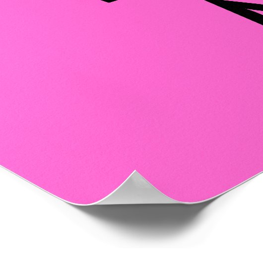 Behalt Calm und Kiss Me Print Poster (Ecke)