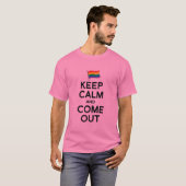 BEHALT CALM UND KOMME T-Shirt (Vorne ganz)