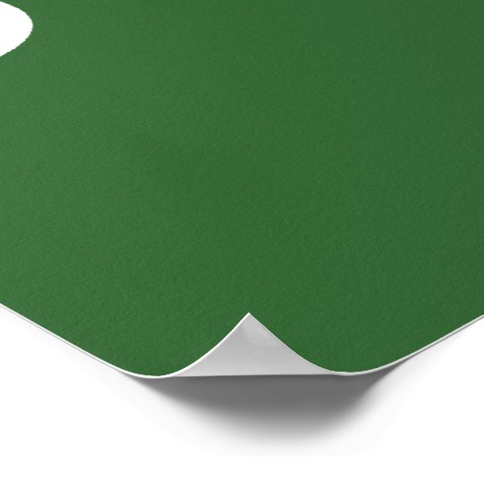 Behalt Calm und Liebe Bunnies - alle Farben Poster (Ecke)