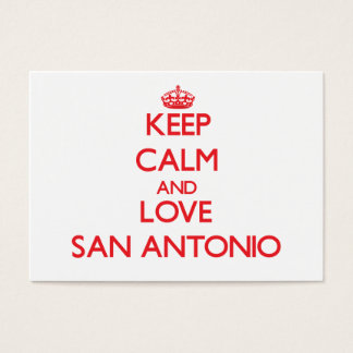 Behalt Calm und Liebe San Antonio
