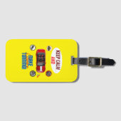 BEHALT CALM UND MACHE EXTREME TUNNING GEPÄCKANHÄNGER (Vorderseite (Horizontal))