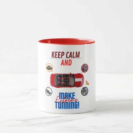 BEHALT CALM UND MACHE EXTREME TUNNING TASSE (Zentrum)