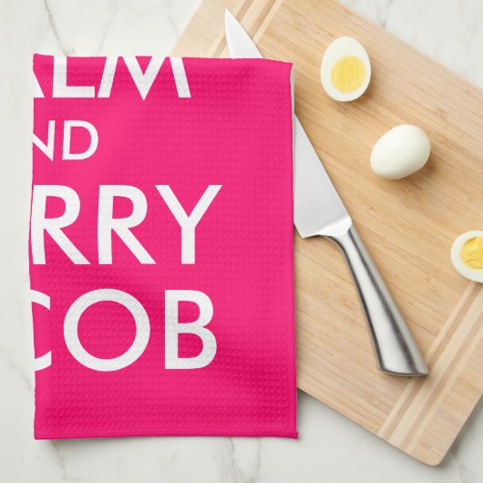 Behalt Calm und Marry Jacob Handtuch (Viertel Falte)