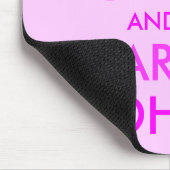 Behalt Calm und Marry John Mousepad (Ecke)