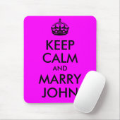 Behalt Calm und Marry John Mousepad (Mit Mouse)