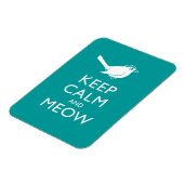Behalt Calm und Meow Magnet (Linke Seite)