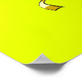 BEHALT CALM UND PARTY AN! POSTER (Ecke)