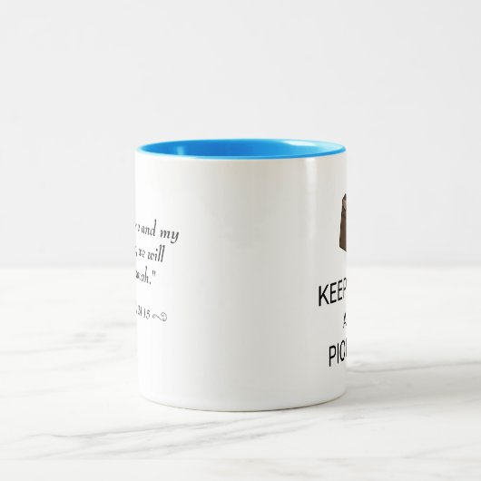 BEHALT CALM UND PIONEER TASSE MIT TONKAFFEE (Mittel)