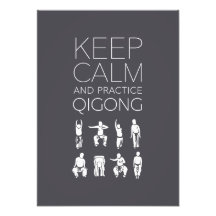 Behalt Calm und Praxis Qigong