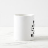 BEHALT CALM UND ROHRE KAFFEETASSE (Mittel)