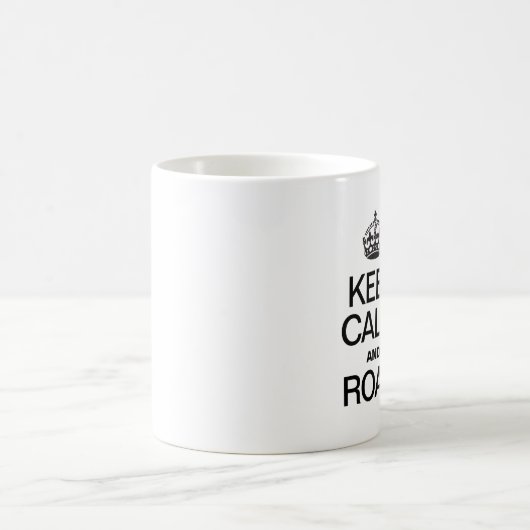 BEHALT CALM UND ROHRE KAFFEETASSE (Mittel)