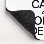 BEHALT CALM UND ROLLER DERBY MOUSEPAD (Ecke)