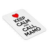 Behalt Calm und ruf Mamo Irish Großmutter Magnet (Rechte Seite)