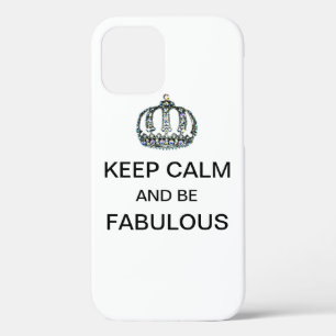 "BEHALT CALM und sei FABULOUS!" Case-Mate iPhone Hülle
