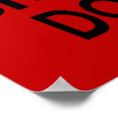 BEHALT CALM UND SMACK DOWN Poster Wrestling (Ecke)