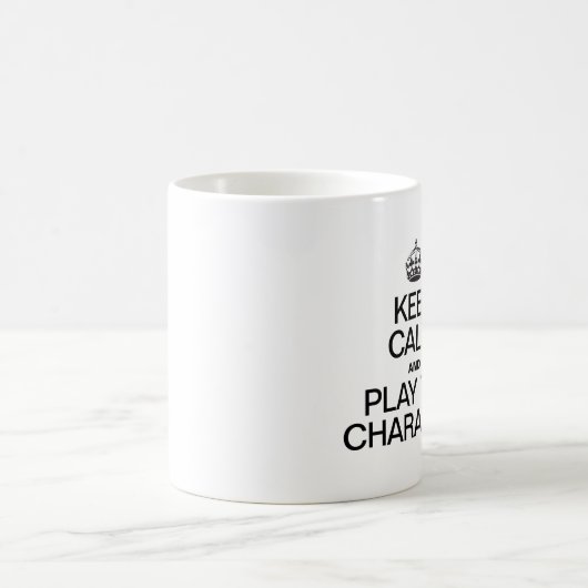 BEHALT CALM UND SPIELE DEN CHARANGO KAFFEETASSE (Mittel)