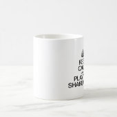 BEHALT CALM UND SPIELE DEN SHAKUHACHI KAFFEETASSE (Mittel)