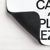BEHALT CALM UND SPIELE KLEZMER MOUSEPAD (Ecke)