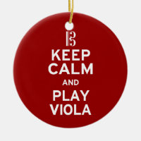 Behalt Calm und spiele Viola