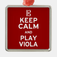 Behalt Calm und spiele Viola