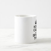 BEHALT CALM UND SPRECHEN THAI KAFFEETASSE (Mittel)